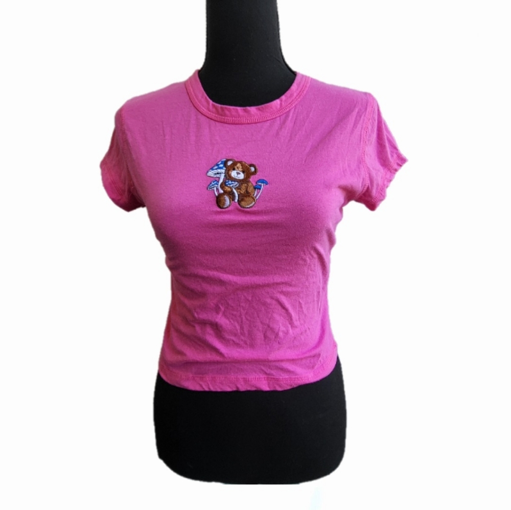 Bubble gum baby tee
